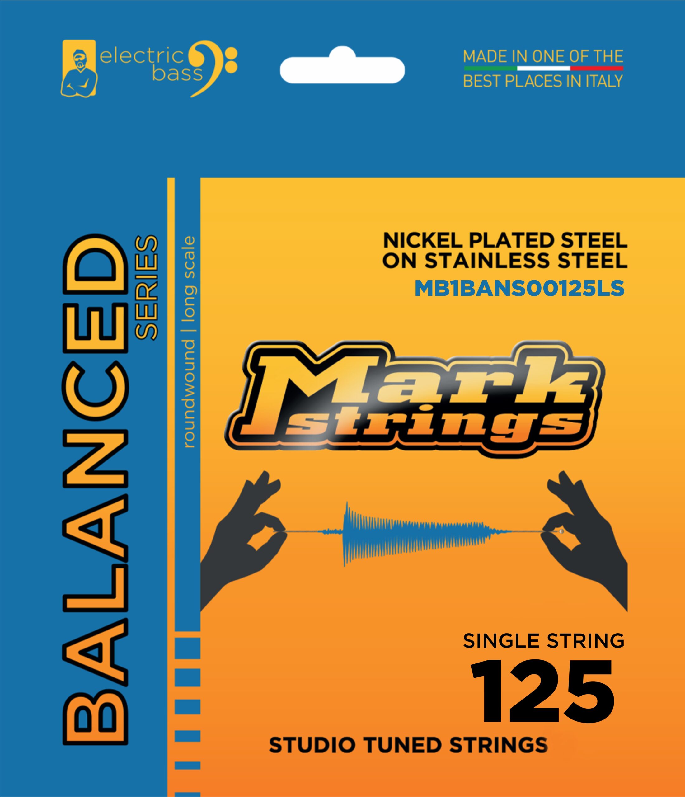 BALANCED Series – Electric bass nickel plated steel on stainless steel